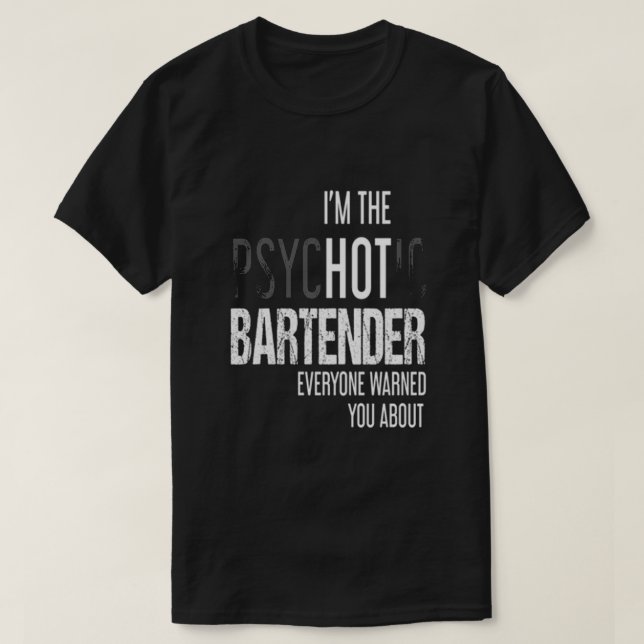 T-SHIRT OBTENTEUR PSYCHOTIQUE (Design devant)