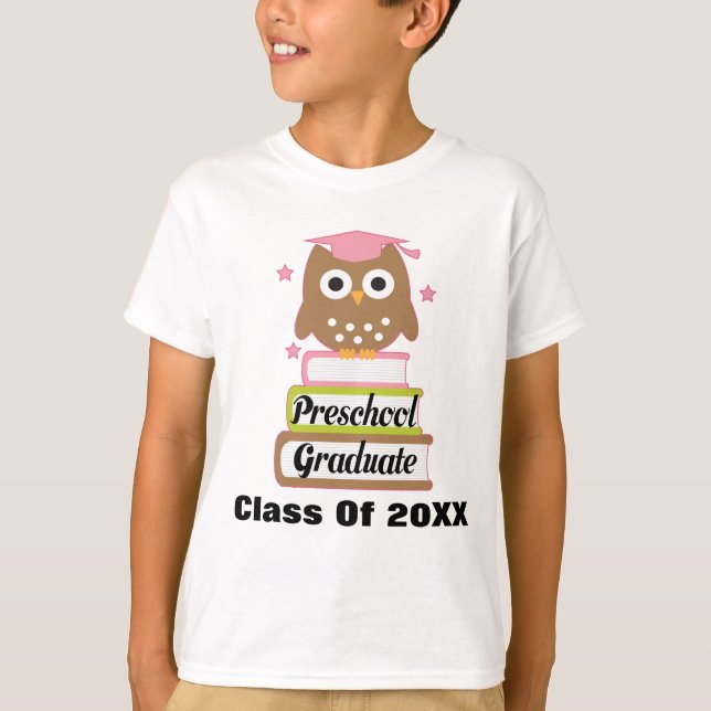 T-shirt Obtention du diplôme 2015 de hibou de diplômé (Devant)