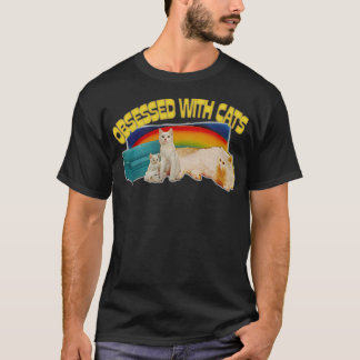 T-shirt Obtenu Avec Chats Retro Style Cadeau Amoureux des