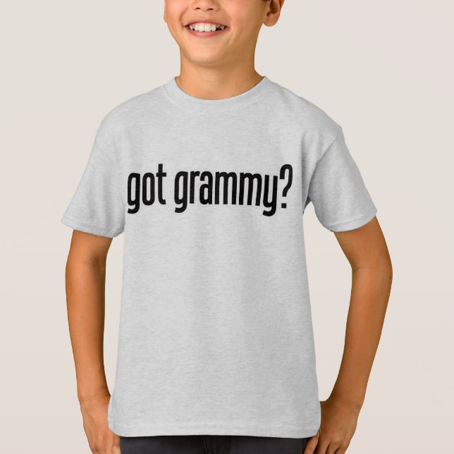 T-shirt obtenu grammy (Devant)
