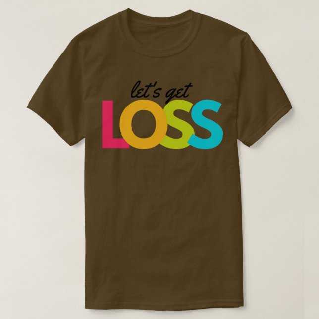 T-shirt Obtient l'illustration perdue1 noir (Design devant)