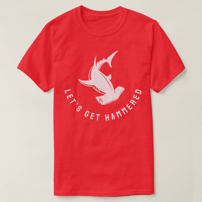 T-shirt Obtient un design vintage martelé (Design devant)