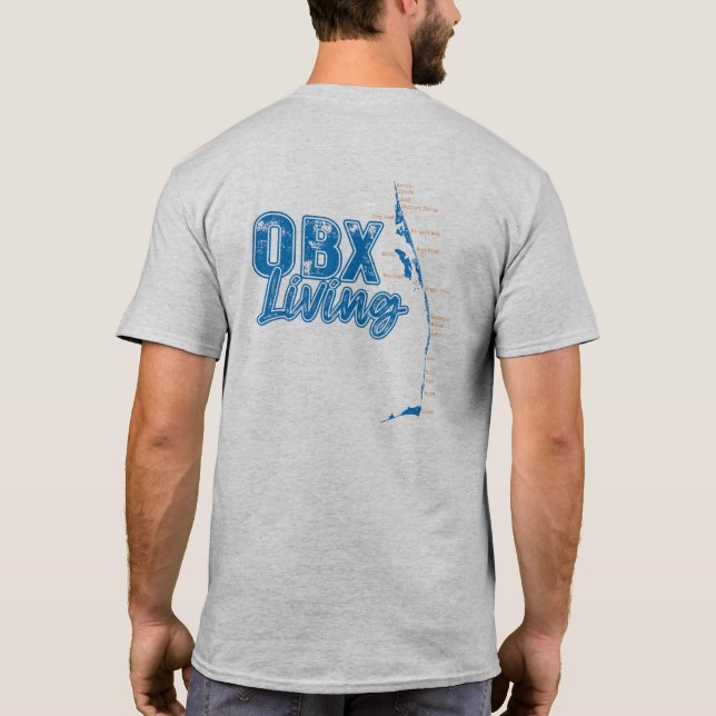 T-shirt OBX Living Back (Dos)