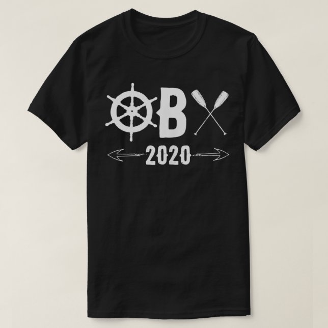 T-shirt OBX Outer Banks NC 2020 Groupe Famille Vacation (Design devant)