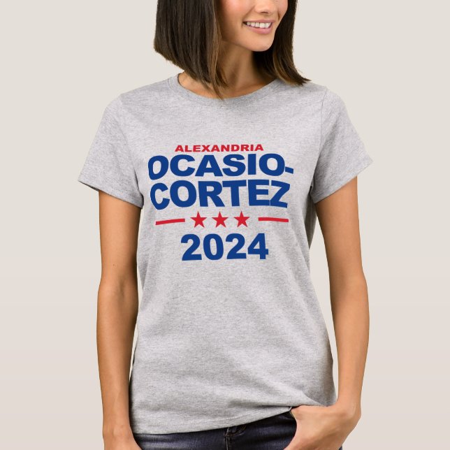 T-SHIRT OCASIO-CORTEZ 2024 (Devant)