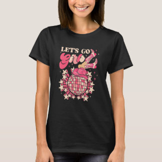 T-shirt Occidental Filles Allons-y enterrement de vie de j