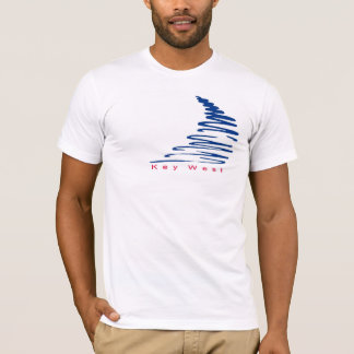 T-shirt occidental pas droit de Lines_Key
