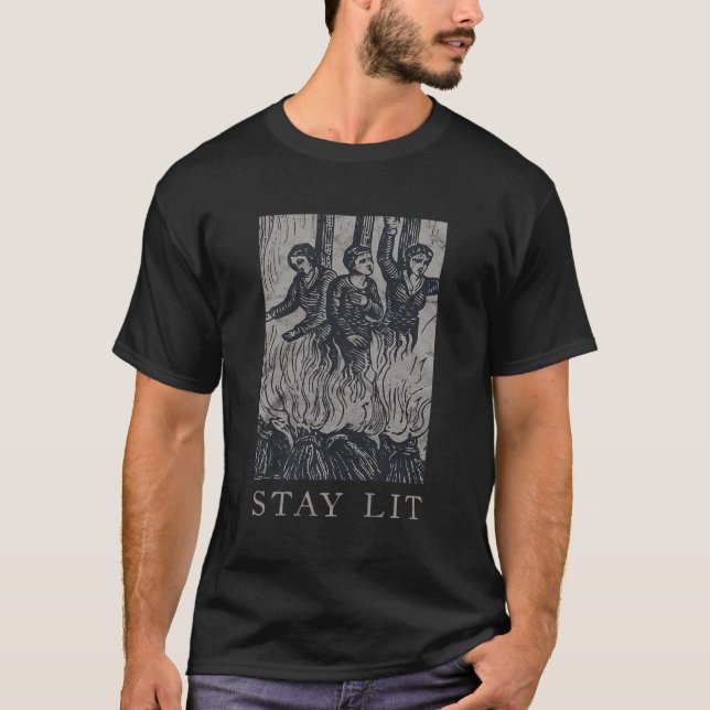 T-shirt Occult Reste Lit Satan Devil Enfer Antichrist (Devant)