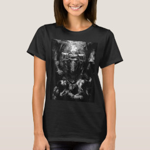T-shirt Occulte Gothique Sombre Satanique Unholy Witchcraf