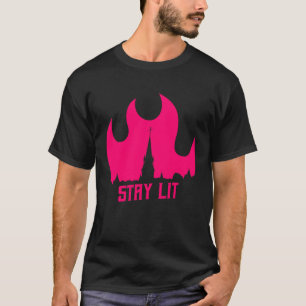 T-shirt Occulte Wiccan Witchcraft Burning Church Esoteric