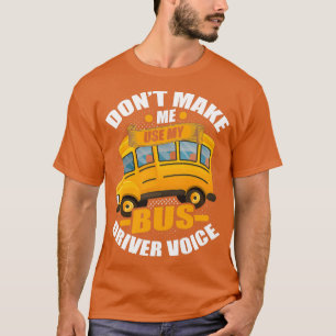T-shirt Occupation des chauffeurs de bus Arrêt de bus 11