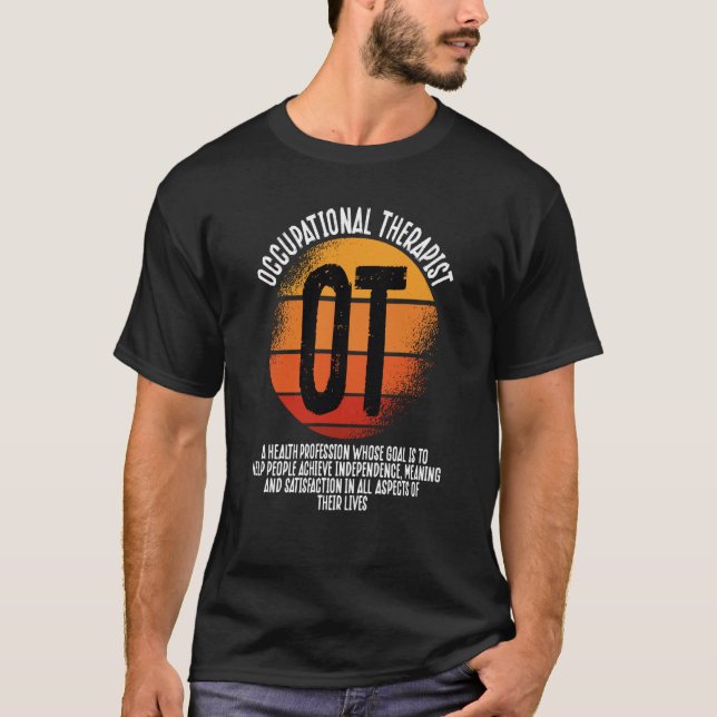 T-shirt Occupational Therapist OT Squad Healthcare Profess (Devant)