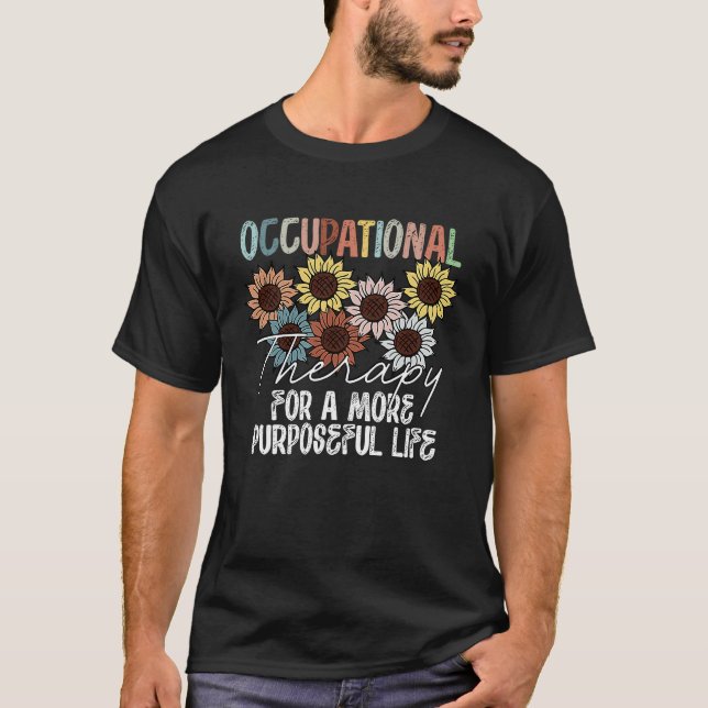 T-shirt Occupational Therapy Job Profession Healthcare OT  (Devant)