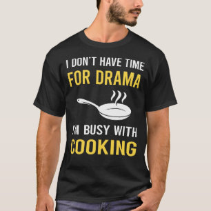 T-shirt Occupé Avec Cuisine