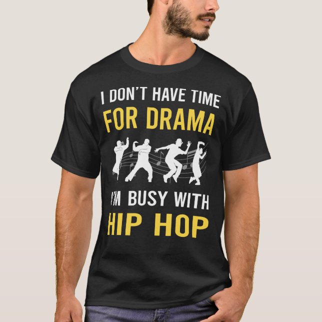 T-shirt Occupé de Hip Hop Hiphop (Devant)