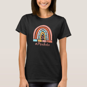 T-shirt Occupe-toi de ton propre utérus Roe
