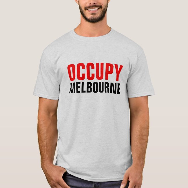 T-SHIRT OCCUPER MELBOURNE (Devant)