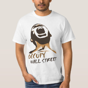 T-shirt Occupez la chemise de Wall Street