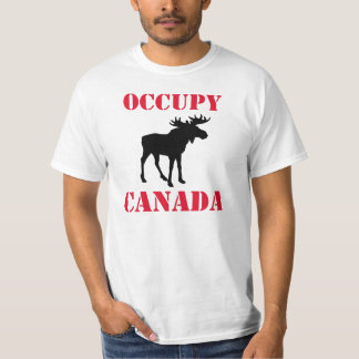 T-shirt Occupez le Canada : Orignaux