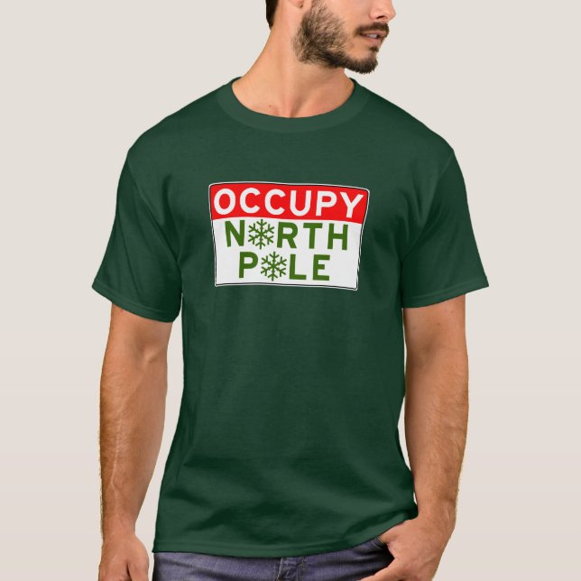 T-shirt Occupez le Pôle Nord (Devant)