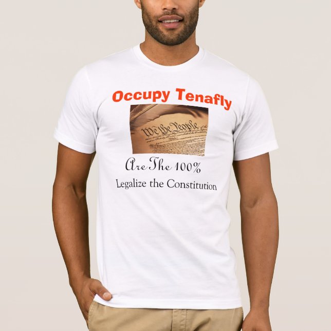 T-shirt Occupez Tenafly (Devant)