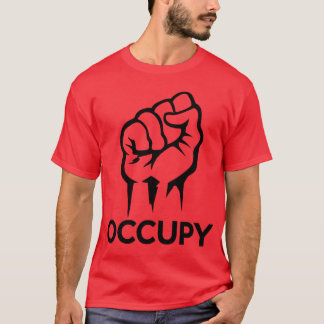 T-shirt Occupez Wall Street - nous sommes les 99%