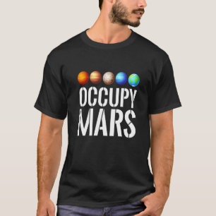 T-shirt Occupons Mars Costume Mars Planètes Costume Mars