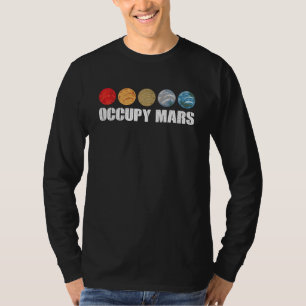 T-shirt Occupy et Terraformant Mars