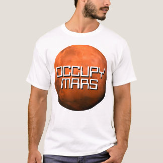 T-shirt "OCCUPY MARS"