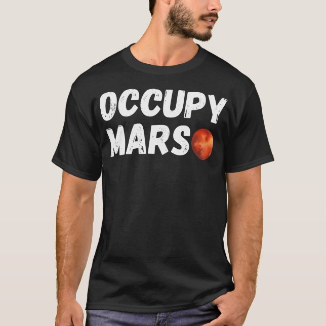 T-shirt Occupy Mars (Devant)