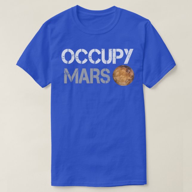 T-shirt Occupy Mars (2) (Design devant)