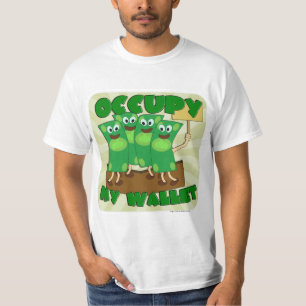 T-shirt Occupy My Wallet Funny Topic Slogan argent