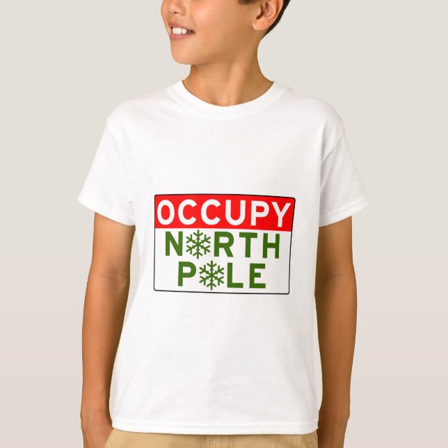 T-shirt Occupy pôle Nord (Devant)