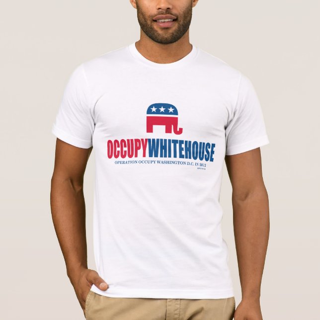 T-shirt Occupy Whitehouse (Devant)