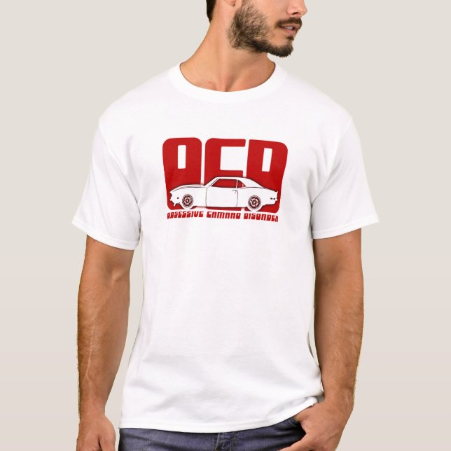 T-shirt OCD - Désordre obsédant de Camaro (Devant)