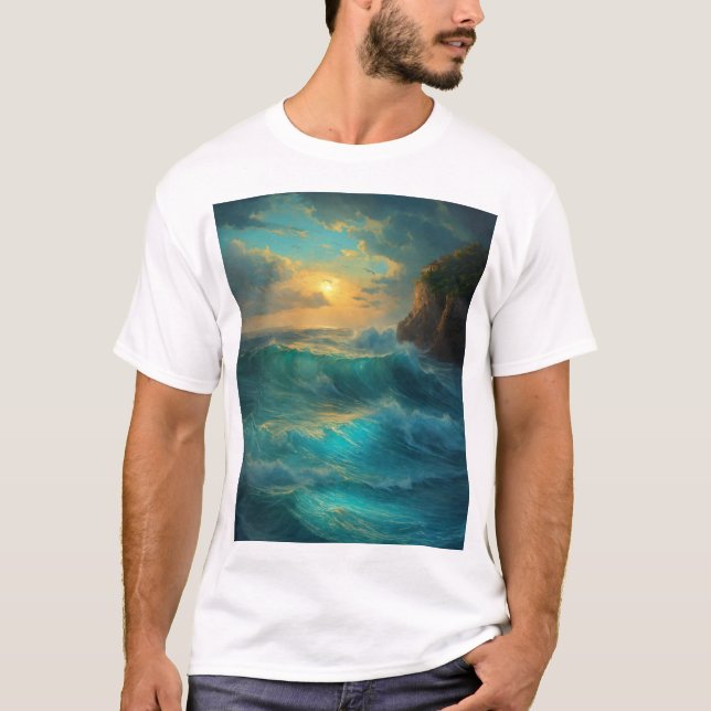 T-shirt Océan (Devant)