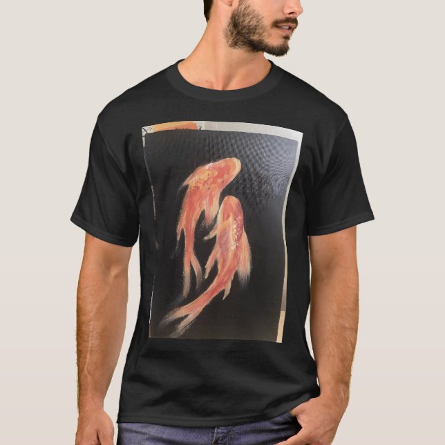 T-shirt Océan Accor bBlue Koi (Devant)