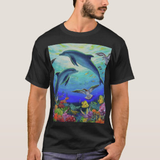 T-shirt "Ocean Bliss : Capturer la sérénité de la mer"