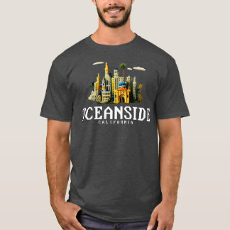 T-shirt Océan Californie