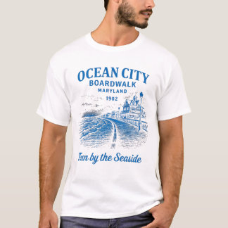 T-shirt Ocean City Broadwalk