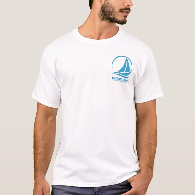 T-shirt Ocean City NJ (coquillage) (Devant)