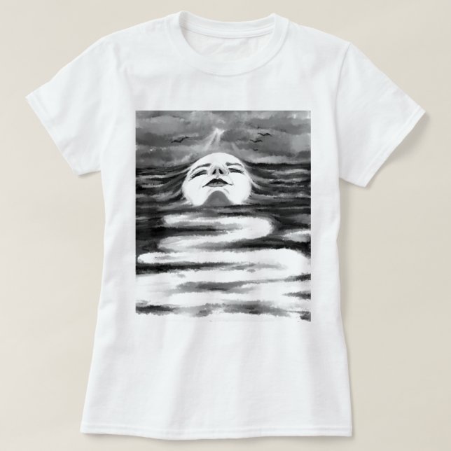 T-shirt Ocean Face (Design devant)