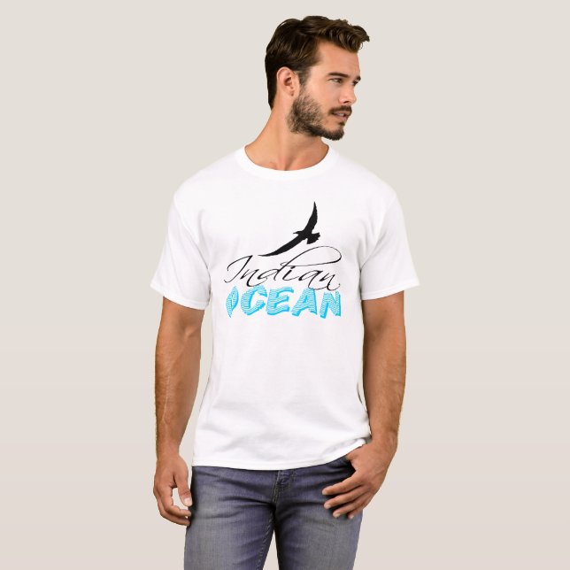 T-shirt Océan Indien (Devant entier)