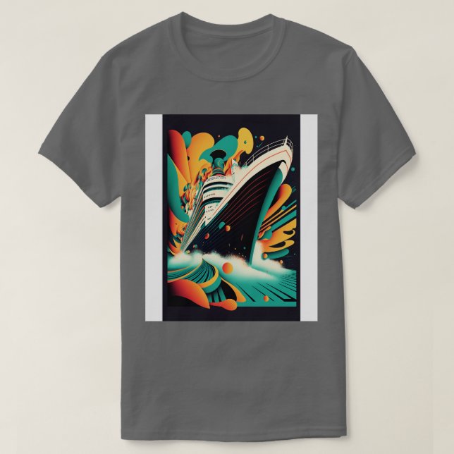 T-shirt Ocean Liner (Design devant)