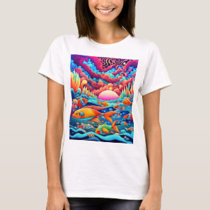T-shirt Océan psychologique