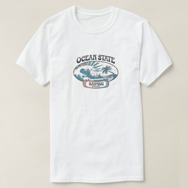 T-shirt Ocean State Raypirri (Design devant)