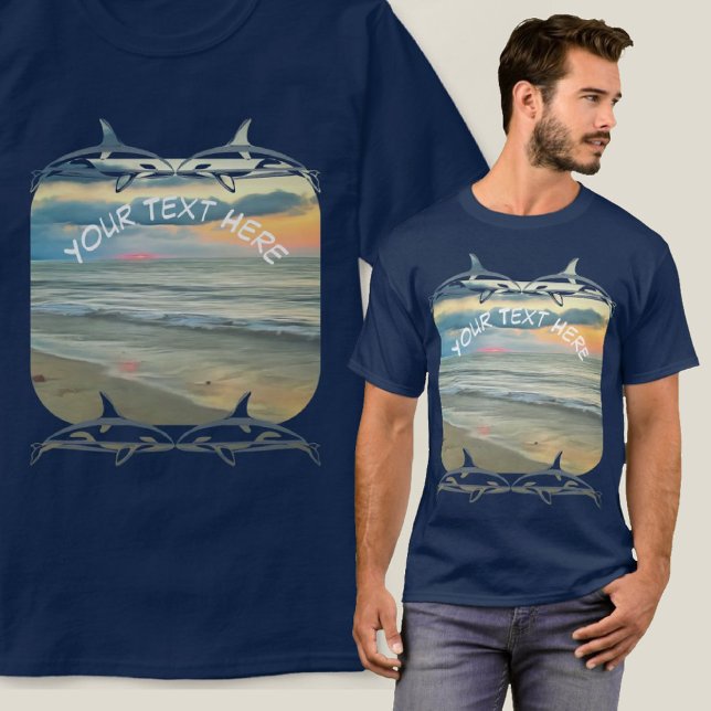 T-shirt Ocean Sunset 0735 (Créateur téléchargé)
