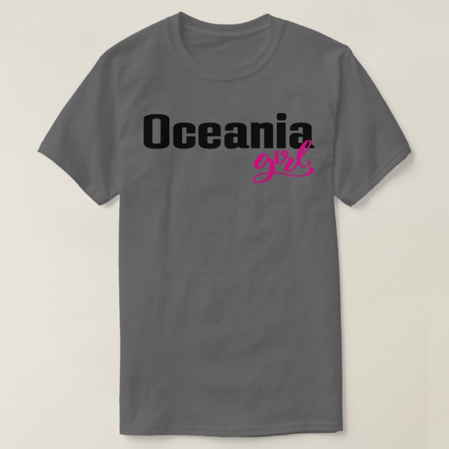 T-shirt Oceania Girl (Design devant)