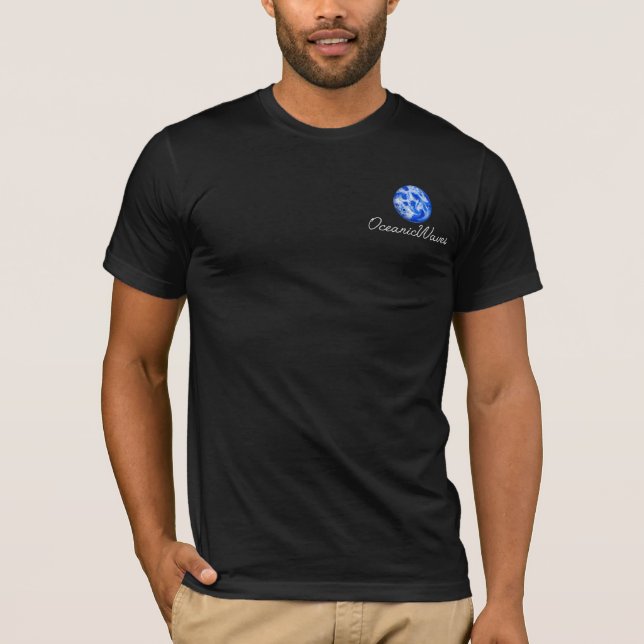 T-shirt Oceanic waves urban waves(unique) (Devant)