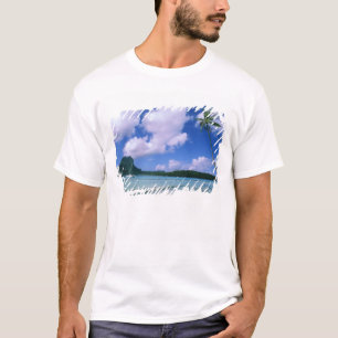T-shirt Océanie, Polynésie française, Tahiti. Vue de